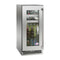 Perlick - 15" Signature Series Outdoor Beverage Center with stainless steel glass door- HP15BO-4
