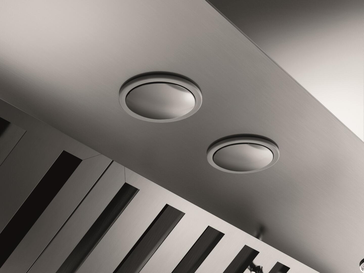 Elica - LEONE - Elica Pro - 36" W x 24" D x 12 1/8" H, 600 CFM Internal, Stainless - Wall Mount Hoods | ELN636SS Elica - LEONE - Elica Pro - 36" W x 24" D x 12 1/8" H, 600 CFM Internal, Stainless - Wall Mount Hoods | ELN636SS