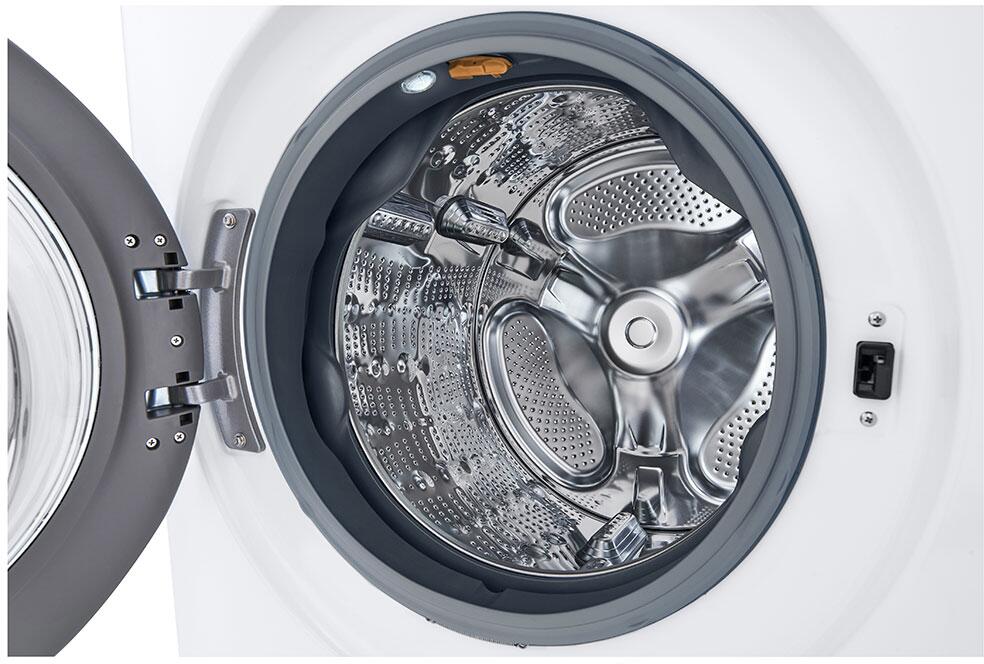 LG - 27 in. 5.0 cu. ft. Mega Capacity White Smart Front Load Washing Machine with TurboWash360, Steam | WM4200HWA LG - 27 in. 5.0 cu. ft. Mega Capacity White Smart Front Load Washing Machine with TurboWash360, Steam | WM4200HWA