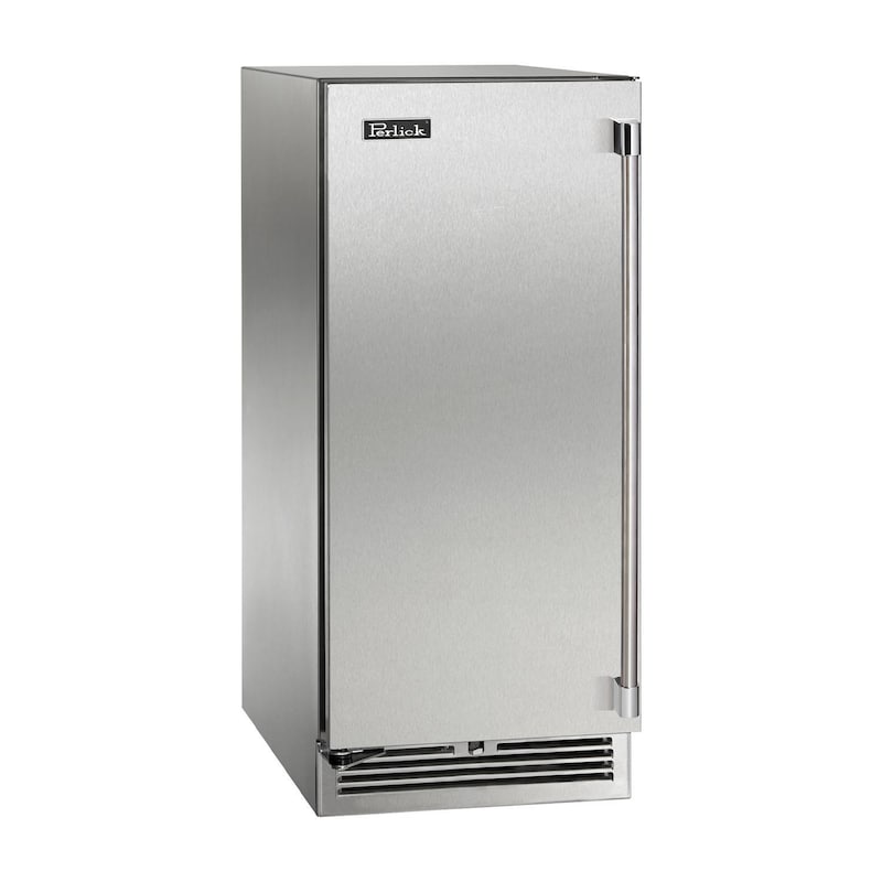 Perlick - 15" Signature Series Marine Grade Beverage Center with stainless steel solid door, with lock - HP15BM Perlick - 15" Signature Series Marine Grade Beverage Center with stainless steel solid door, with lock - HP15BM