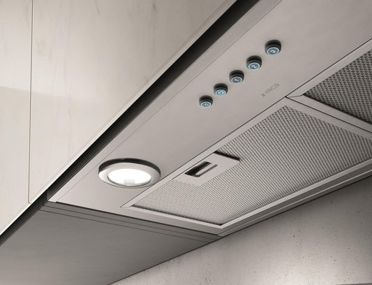Elica - ASTI - Comfort - 28 1/4" W x 10 3/4" D x 9 1/2" H, Stainless, - Insert Hoods | EAS428S1