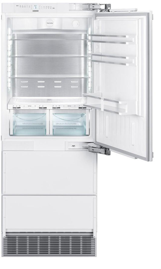 Liebherr - Combined refrigerator-freezer with BioFresh and NoFrost for integrated use