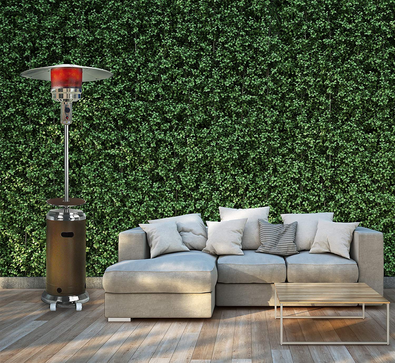 Hanover Umbrella Patio Heater H002BRSS Hanover Umbrella Patio Heater H002BRSS