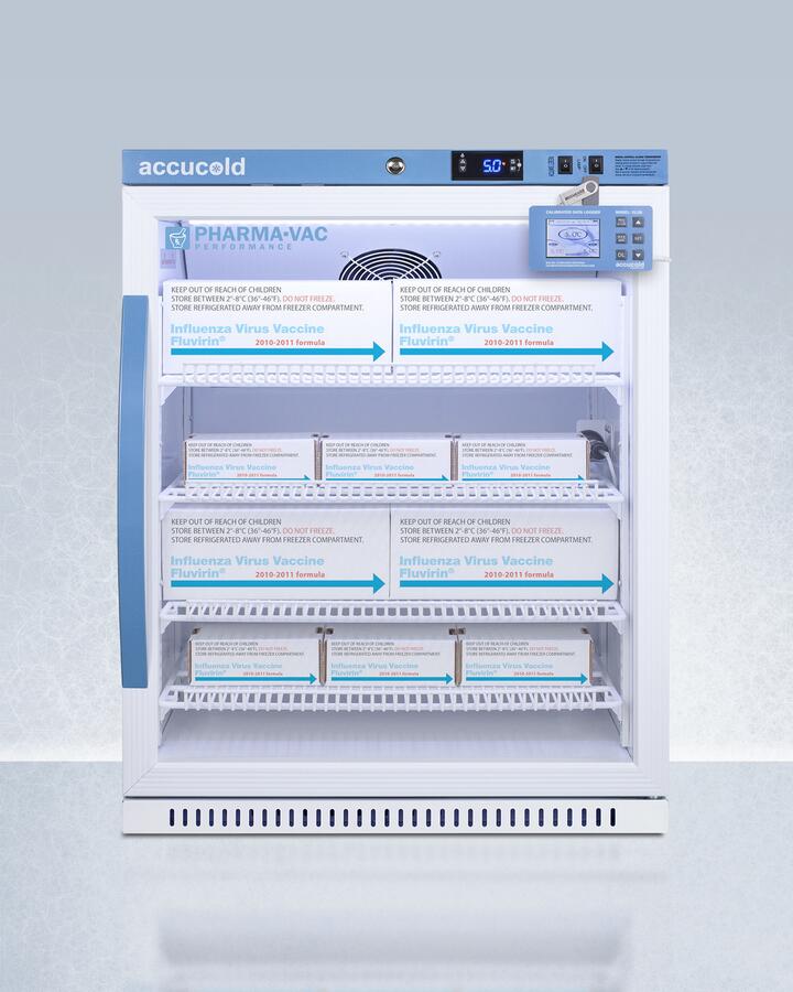 Accucold - 6 Cu.Ft. Vaccine Refrigerator, ADA Height Accucold - 6 Cu.Ft. Vaccine Refrigerator, ADA Height