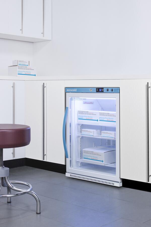Accucold - 6 Cu.Ft. Vaccine Refrigerator, ADA Height Accucold - 6 Cu.Ft. Vaccine Refrigerator, ADA Height