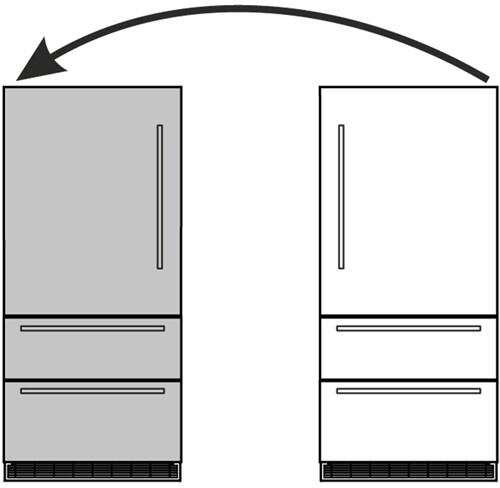 30" Door Reversal Kit for HCB 1560/HC 1540/HC-1550 | 9900167 30" Door Reversal Kit for HCB 1560/HC 1540/HC-1550 | 9900167