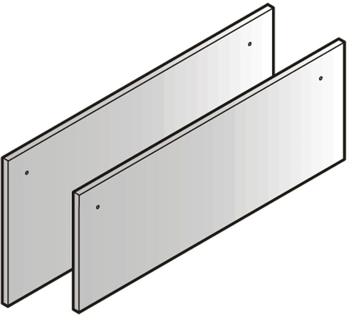 Stainless Steel Freezer Drawer Panels | 9900323 Stainless Steel Freezer Drawer Panels | 9900323