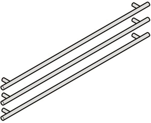 Tubular Handles (3) for HC-2080 and HC-2081 | 9900327 Tubular Handles (3) for HC-2080 and HC-2081 | 9900327