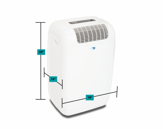 Whynter - CoolSize 10000 BTU Compact Portable Air Conditioner | ARC-101CW Whynter - CoolSize 10000 BTU Compact Portable Air Conditioner | ARC-101CW