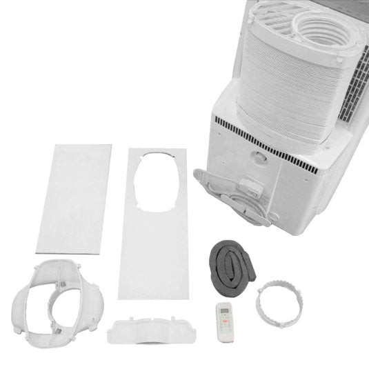 Whynter - ARC-1230WN 14,000 BTU (12,000 BTU SACC) NEX Inverter Dual Hose Cooling Portable Air Conditioner, Dehumidifier, and Fan with Smart Wi-Fi, up to 600 sq ft in White | ARC-1230WN Whynter - ARC-1230WN 14,000 BTU (12,000 BTU SACC) NEX Inverter Dual Hose Cooling Portable Air Conditioner, Dehumidifier, and Fan with Smart Wi-Fi, up to 600 sq ft in White | ARC-1230WN