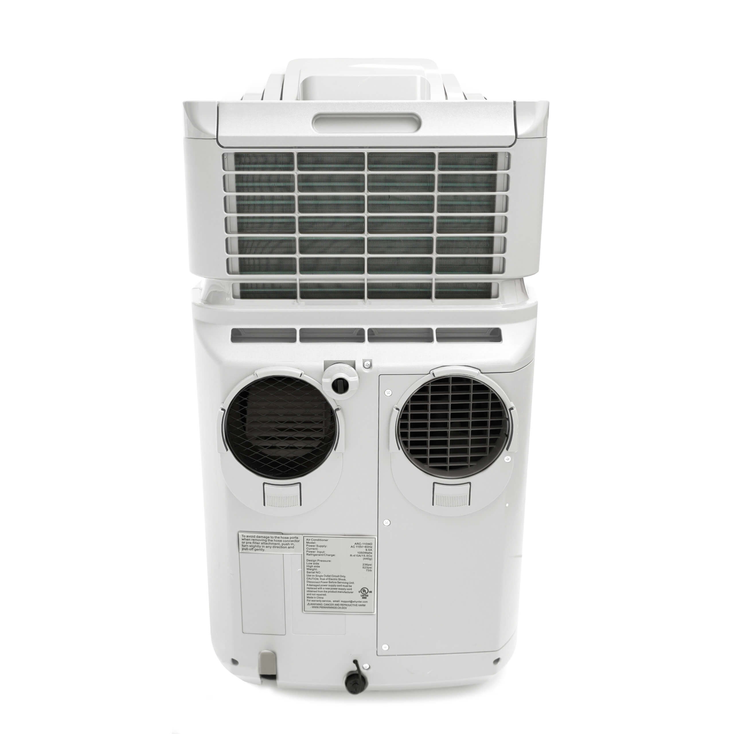 Whynter - ECO-FRIENDLY 11000 BTU Dual Hose Portable Air Conditioner | ARC-110WD Whynter - ECO-FRIENDLY 11000 BTU Dual Hose Portable Air Conditioner | ARC-110WD