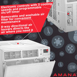 Amana Window/Wall Air Conditioners | AMAP182CW Amana Window/Wall Air Conditioners | AMAP182CW
