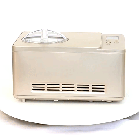 Whynter - Ice Cream Maker 2 Quart Capacity Stainless Steel Bowl & Yogurt Function in Champagne Gold | ICM-220CGY Whynter - Ice Cream Maker 2 Quart Capacity Stainless Steel Bowl & Yogurt Function in Champagne Gold | ICM-220CGY