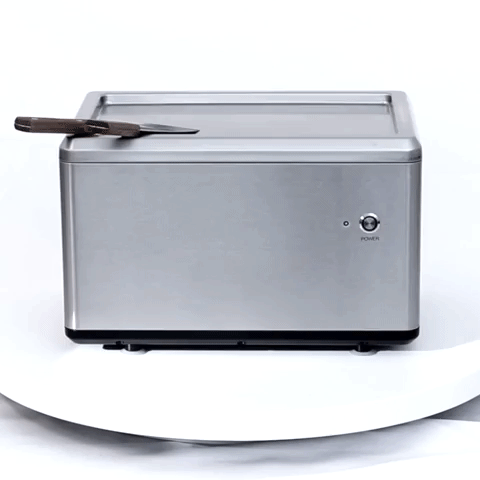 Whynter - Portable Instant Ice Cream Maker Frozen Pan Roller in Stainless Steel | ICR-300SS Whynter - Portable Instant Ice Cream Maker Frozen Pan Roller in Stainless Steel | ICR-300SS