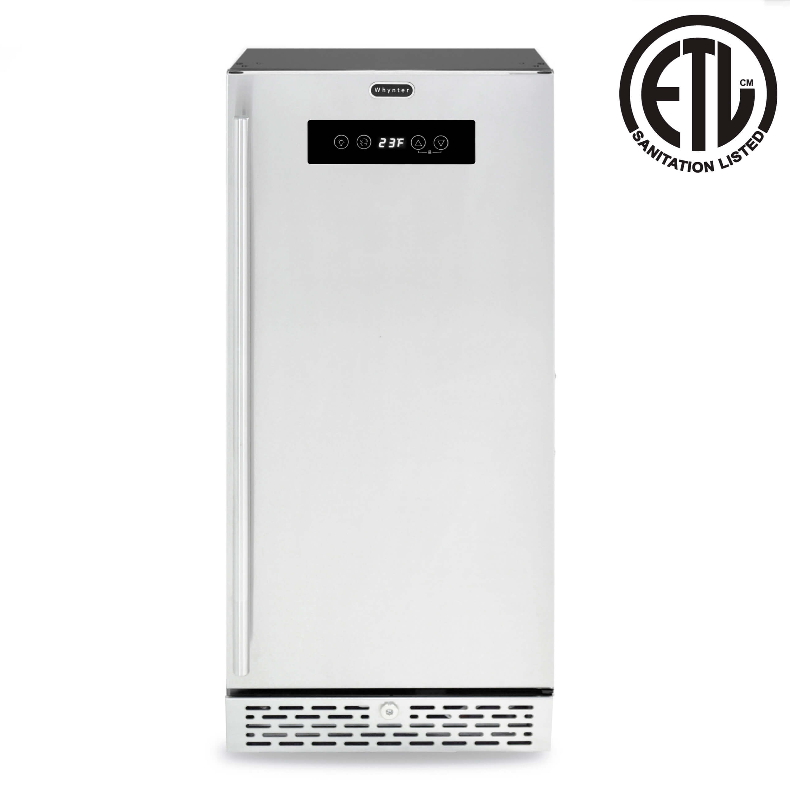 Whynter - Stainless Steel Built-in or Freestanding 2.9 cu. ft. Beer Keg Froster Beverage Refrigerator with Digital Controls | BEF-286SB Whynter - Stainless Steel Built-in or Freestanding 2.9 cu. ft. Beer Keg Froster Beverage Refrigerator with Digital Controls | BEF-286SB