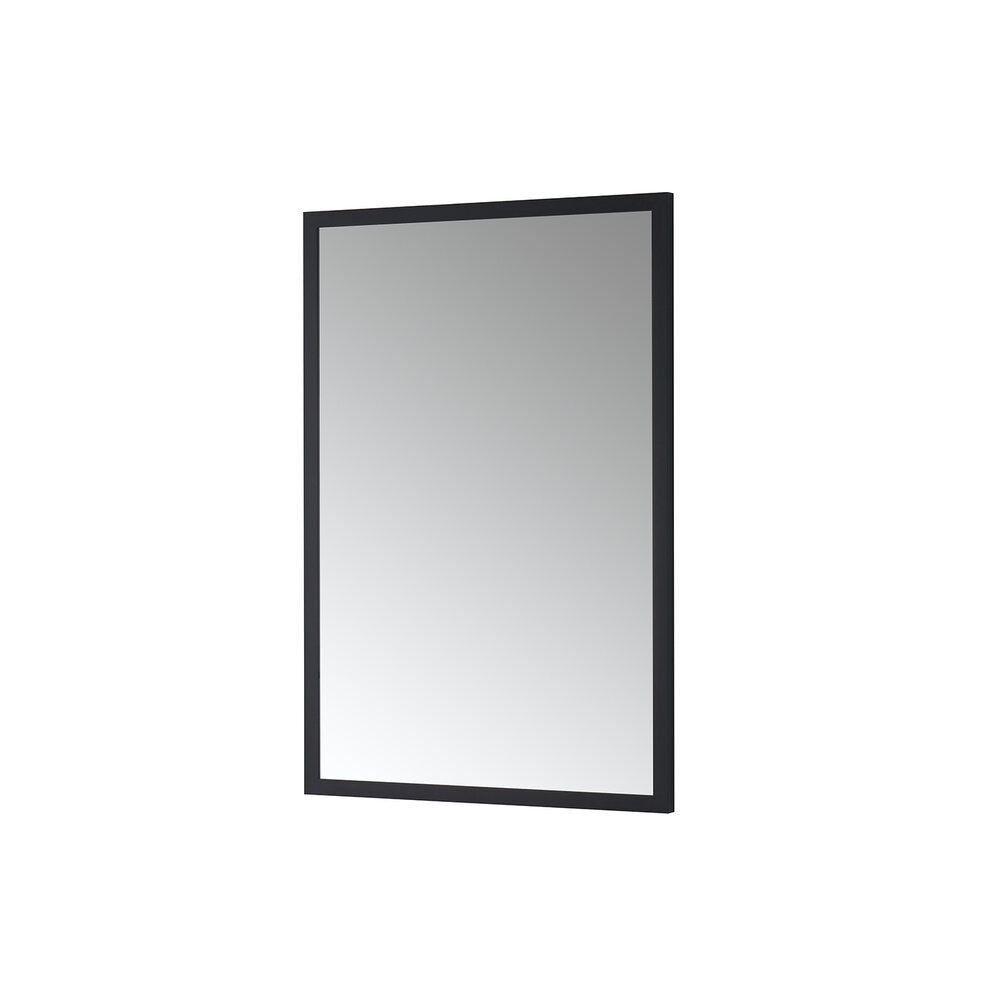 Arpella - Nuova 24x36 Matte Black Framed Mirror - BFRM2436 Arpella - Nuova 24x36 Matte Black Framed Mirror - BFRM2436
