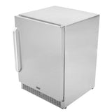 Whynter - 24 - inch Built-in Outdoor 5.3 cu.ft. Beverage Refrigerator Cooler Full Stainless Steel Exterior with Lock and Caster Wheels | BOR-53024-SSW Whynter - 24 - inch Built-in Outdoor 5.3 cu.ft. Beverage Refrigerator Cooler Full Stainless Steel Exterior with Lock and Caster Wheels | BOR-53024-SSW