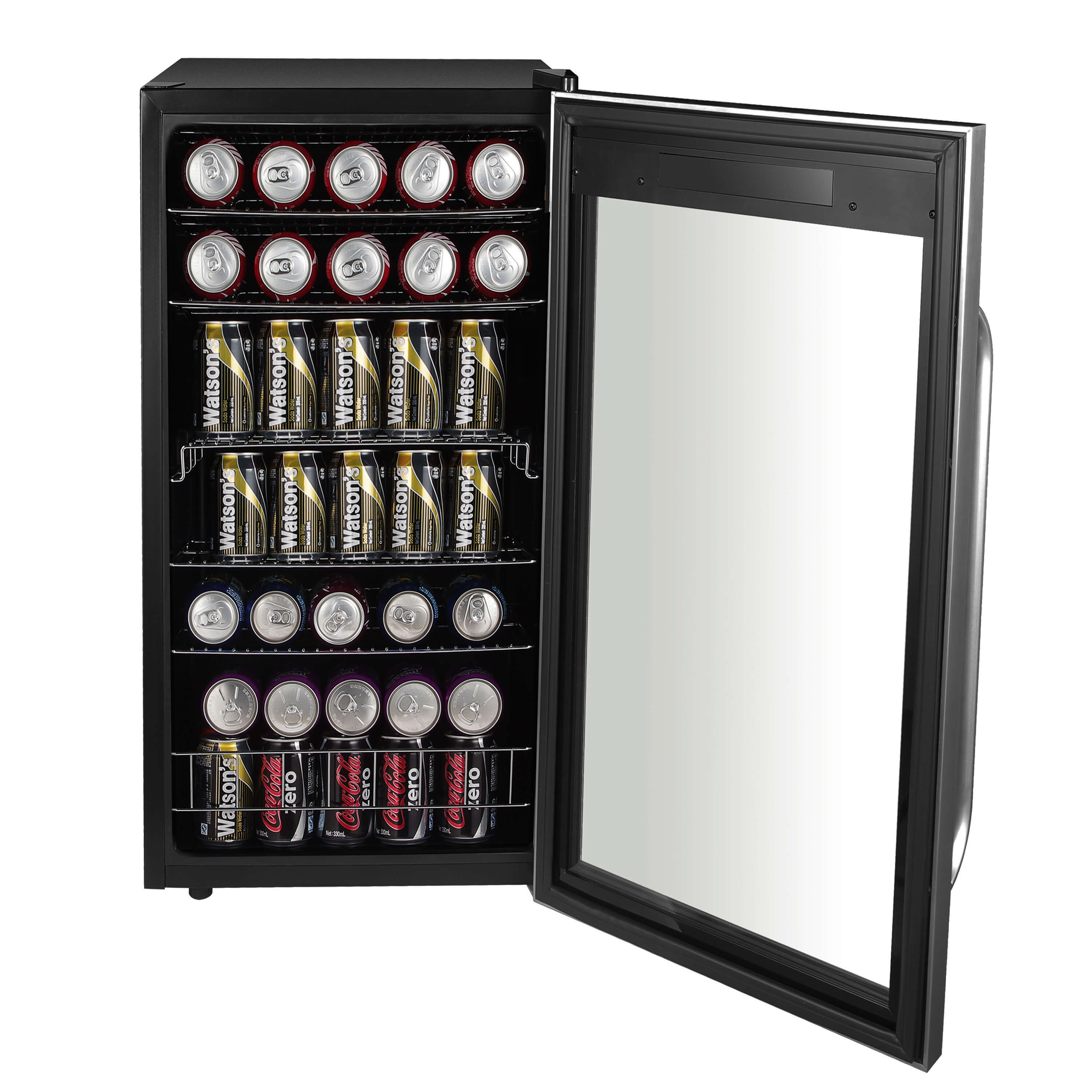 Whynter - Freestanding 121 can Beverage Refrigerator with Digital Control and Internal Fan | BR-1211DS Whynter - Freestanding 121 can Beverage Refrigerator with Digital Control and Internal Fan | BR-1211DS