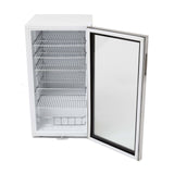 Whynter - Beverage Refrigerator With Lock - Stainless Steel 120 Can Capacity | BR-128WS Whynter - Beverage Refrigerator With Lock - Stainless Steel 120 Can Capacity | BR-128WS