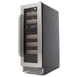 Whynter - Elite 17 Bottle Seamless Stainless Steel Door Dual Zone Built-in Wine Refrigerator | BWR-171DS Whynter - Elite 17 Bottle Seamless Stainless Steel Door Dual Zone Built-in Wine Refrigerator | BWR-171DS