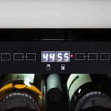 Whynter - Elite 17 Bottle Seamless Stainless Steel Door Dual Zone Built-in Wine Refrigerator | BWR-171DS Whynter - Elite 17 Bottle Seamless Stainless Steel Door Dual Zone Built-in Wine Refrigerator | BWR-171DS
