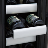 Whynter - Elite 17 Bottle Seamless Stainless Steel Door Dual Zone Built-in Wine Refrigerator | BWR-171DS Whynter - Elite 17 Bottle Seamless Stainless Steel Door Dual Zone Built-in Wine Refrigerator | BWR-171DS