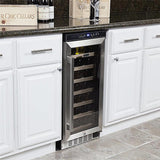Whynter - 33 Bottle Compressor Built-In Wine Refrigerator | BWR-33SD Whynter - 33 Bottle Compressor Built-In Wine Refrigerator | BWR-33SD