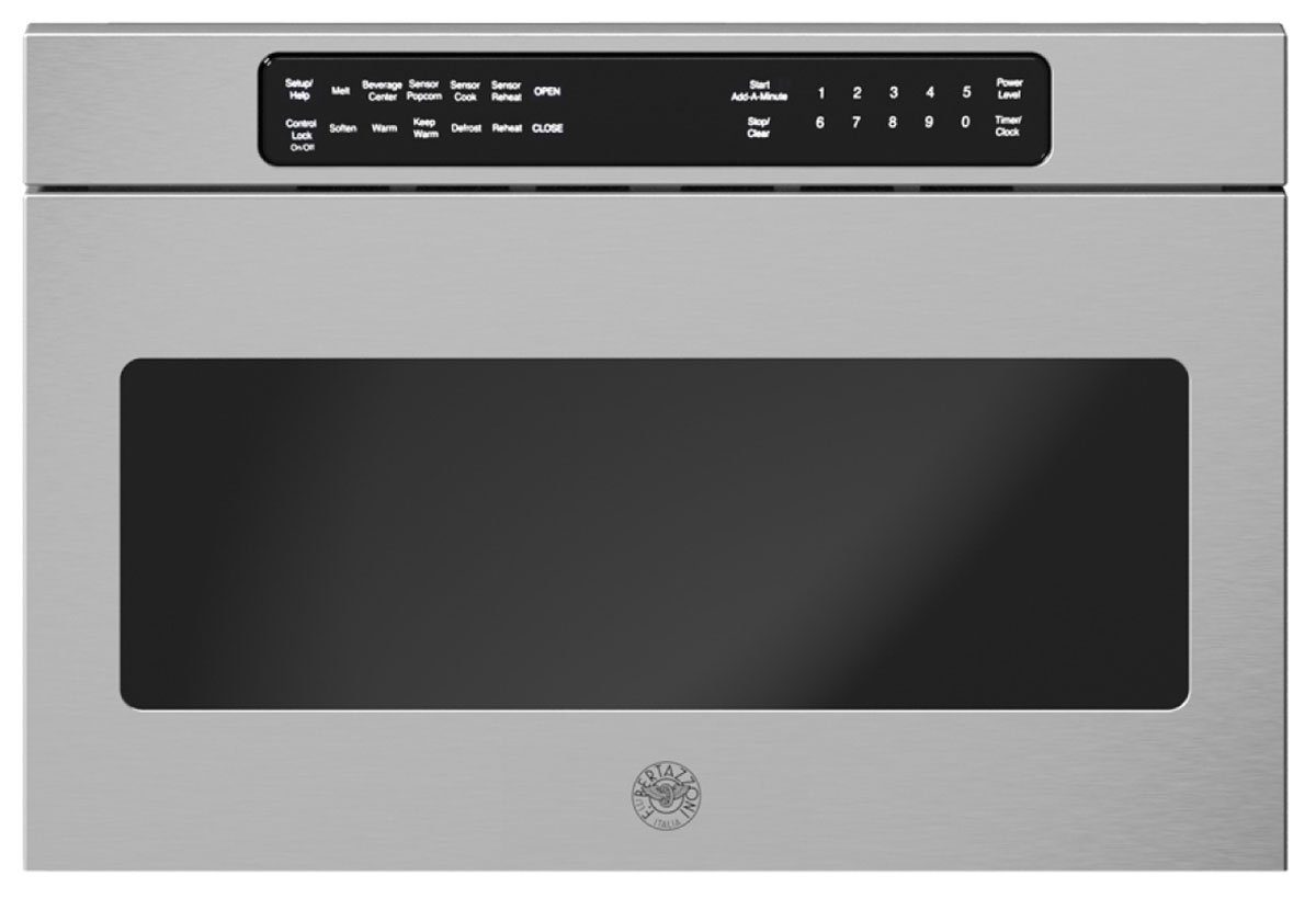 Bertazzoni - 24" Microwave Drawer - MD24X Bertazzoni - 24" Microwave Drawer - MD24X