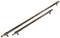 Bertazzoni | Handle kit for 30" Built-in refrigerator - Heritage Series - Range Style | HERHK30PI
