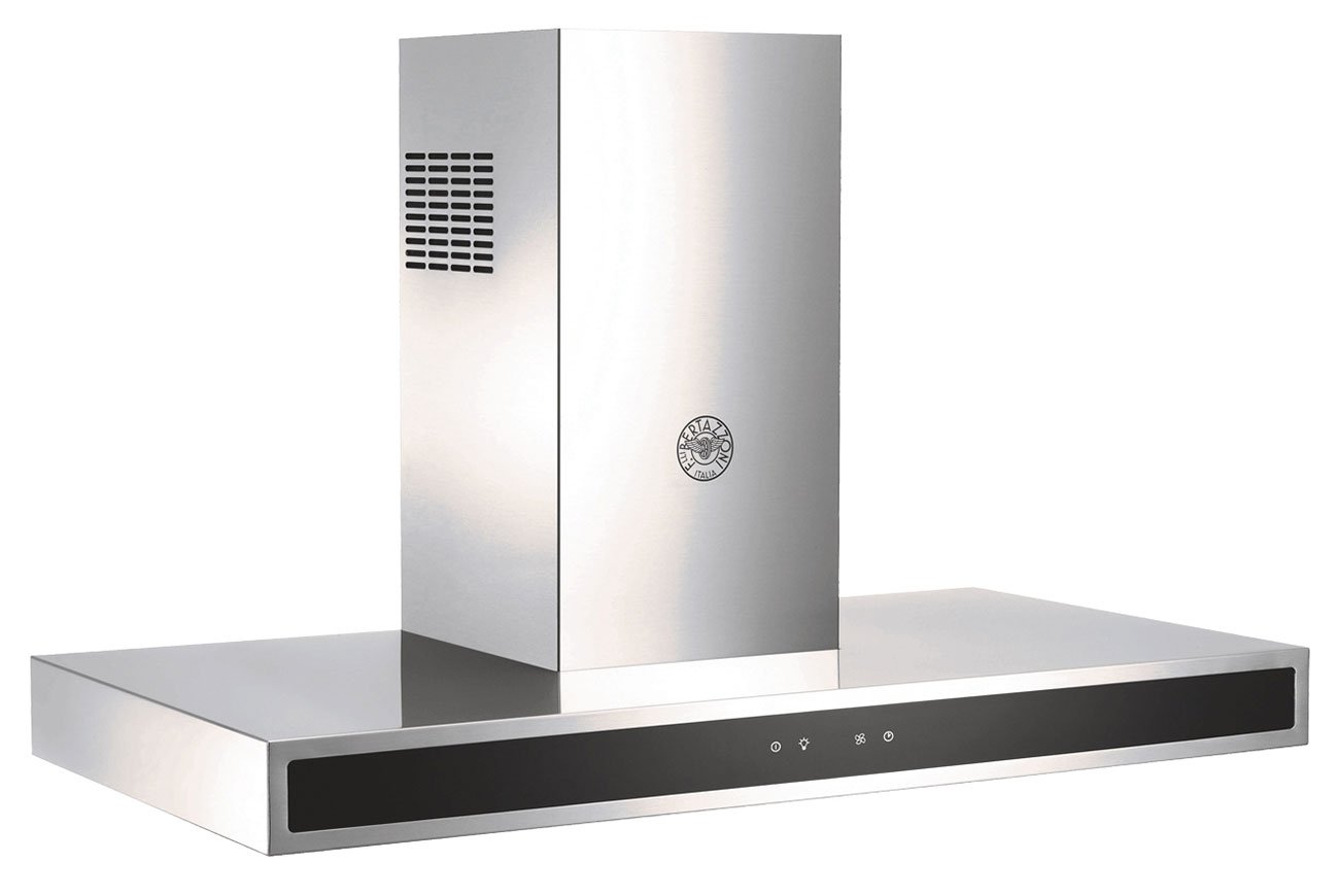 Bertazzoni | 36" Wallmount hood - Glass front - 1 motor - 600 CFM | KG36X Bertazzoni | 36" Wallmount hood - Glass front - 1 motor - 600 CFM | KG36X