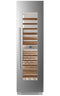 Bertazzoni - 24" Built-in Wine Cellar Column Stainless Steel - Right swing door - Professional Series | REF24WCPIXR/23