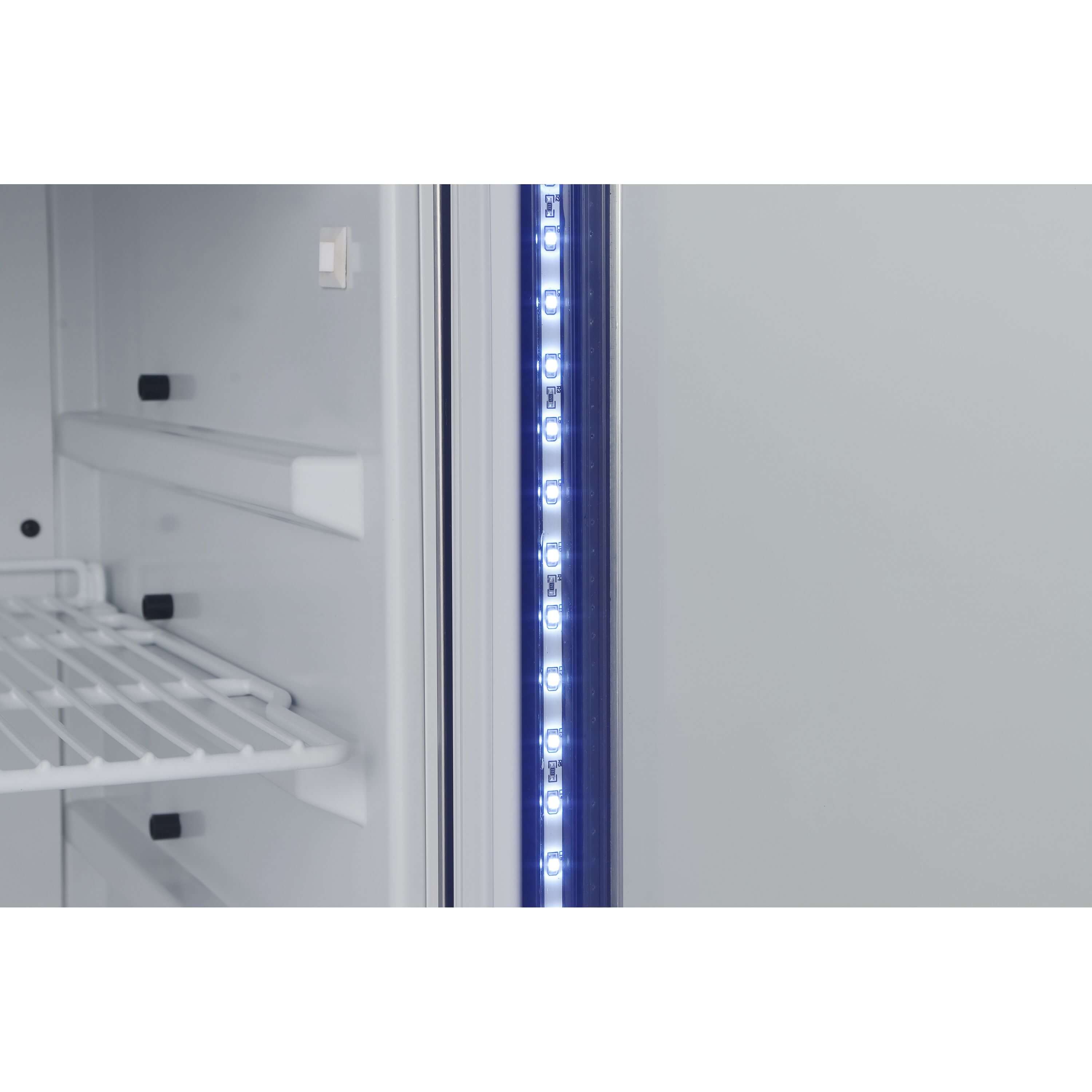 Whynter - Freestanding 8.1 cu. ft. Stainless Steel Commercial Beverage Merchandiser Refrigerator with Superlit Door and Lock – White | CBM-815WS Whynter - Freestanding 8.1 cu. ft. Stainless Steel Commercial Beverage Merchandiser Refrigerator with Superlit Door and Lock – White | CBM-815WS