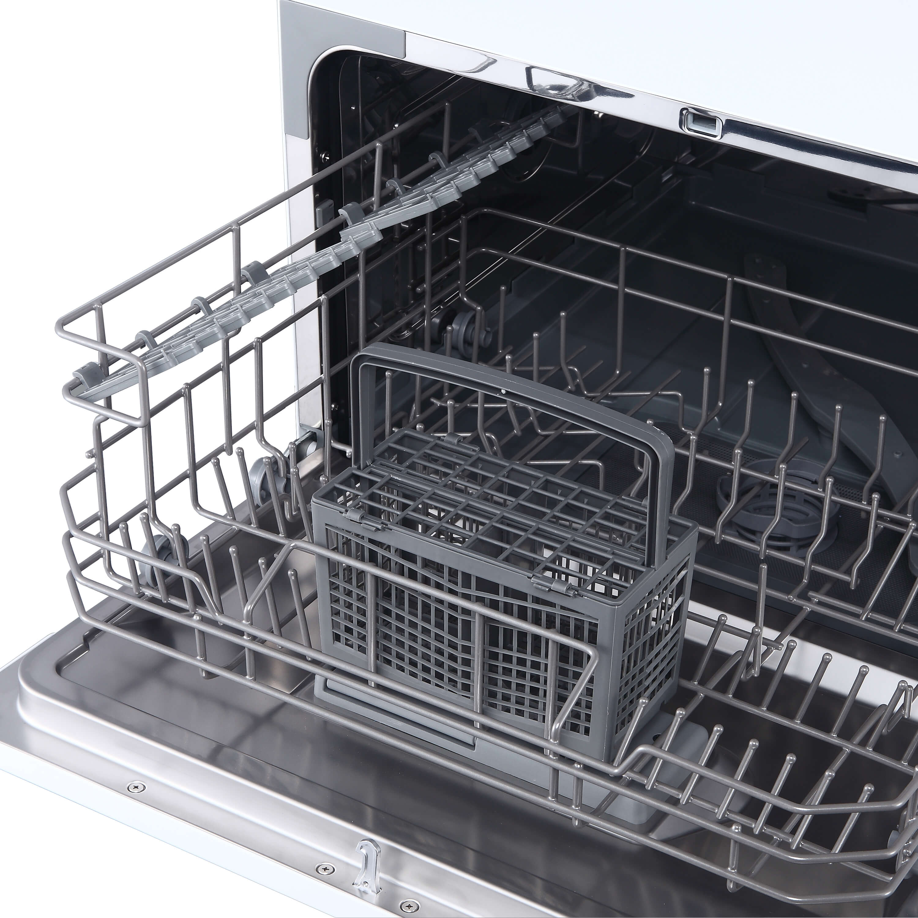 Whynter - Countertop Portable Dishwasher 6 place setting LED Energy Star - White - CDW-6831WES Whynter - Countertop Portable Dishwasher 6 place setting LED Energy Star - White - CDW-6831WES