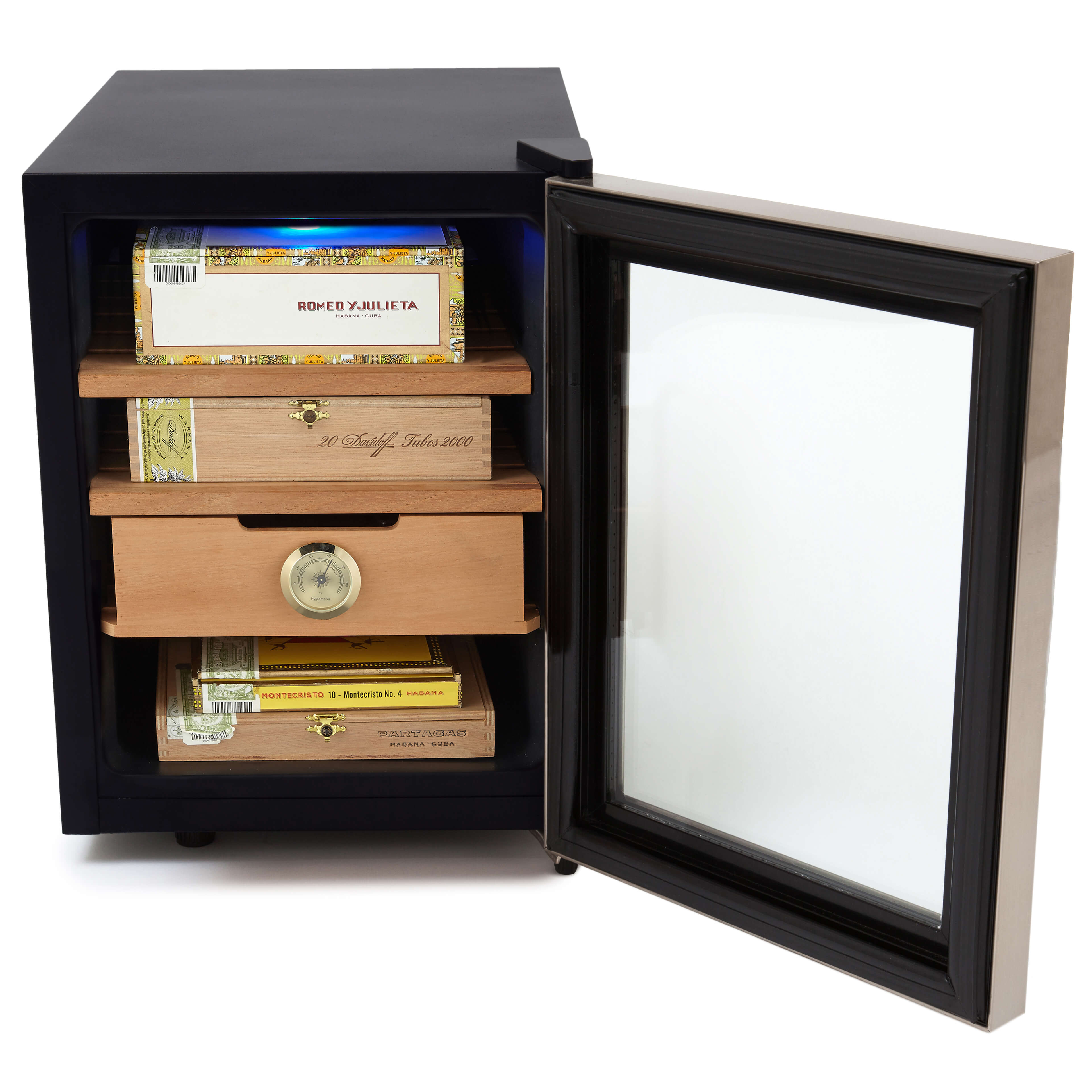 Whynter - Stainless Steel 1.2 cu. ft. Cigar Cooler Humidor | CHC-120S Whynter - Stainless Steel 1.2 cu. ft. Cigar Cooler Humidor | CHC-120S