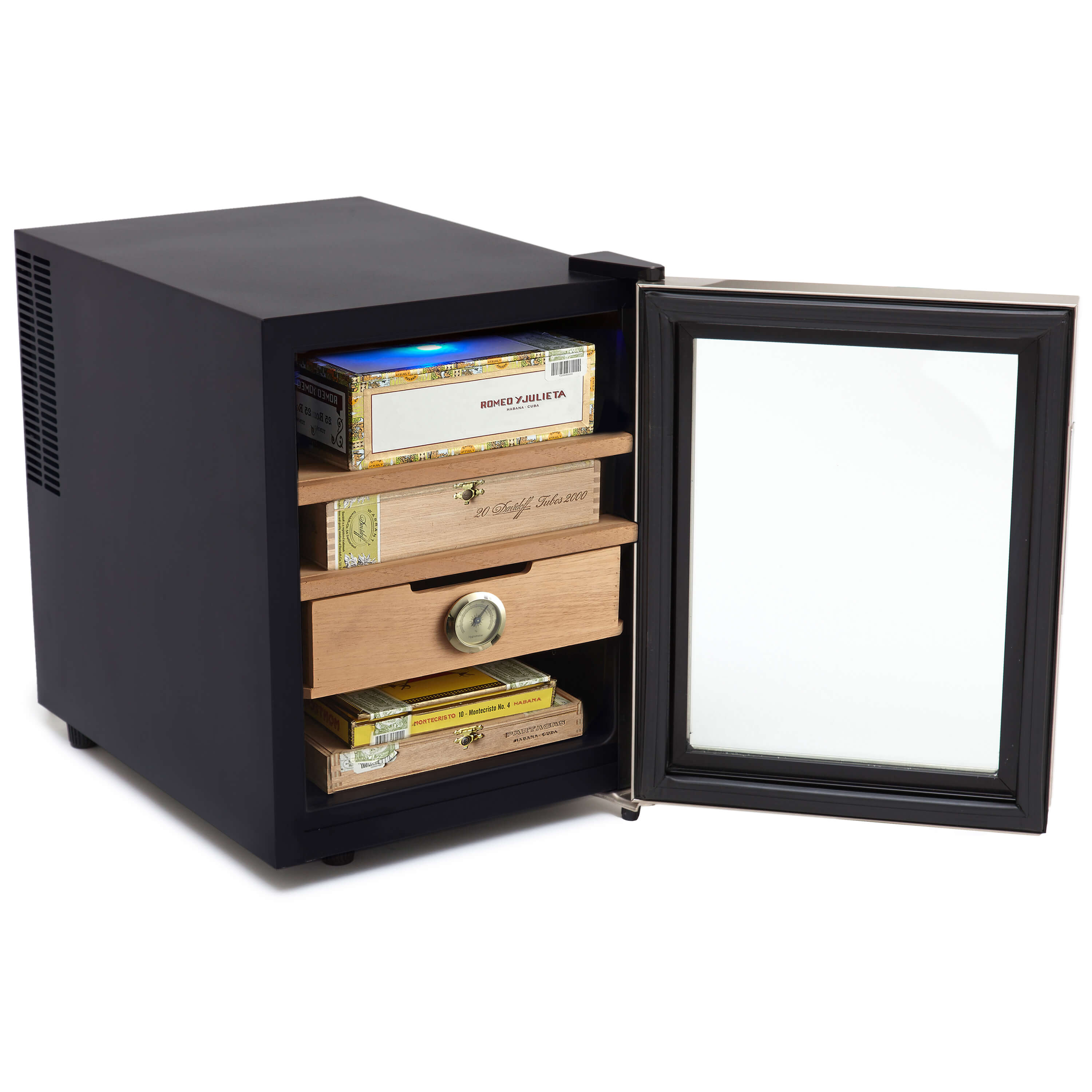 Whynter - Stainless Steel 1.2 cu. ft. Cigar Cooler Humidor | CHC-120S Whynter - Stainless Steel 1.2 cu. ft. Cigar Cooler Humidor | CHC-120S