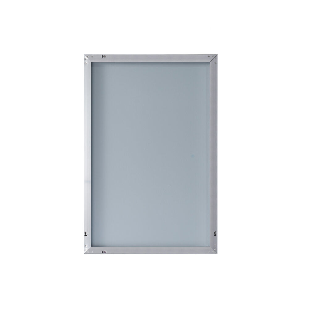 Arpella - Nuova 24x36 Polished Chrome Framed Mirror - CHFRM2436 Arpella - Nuova 24x36 Polished Chrome Framed Mirror - CHFRM2436