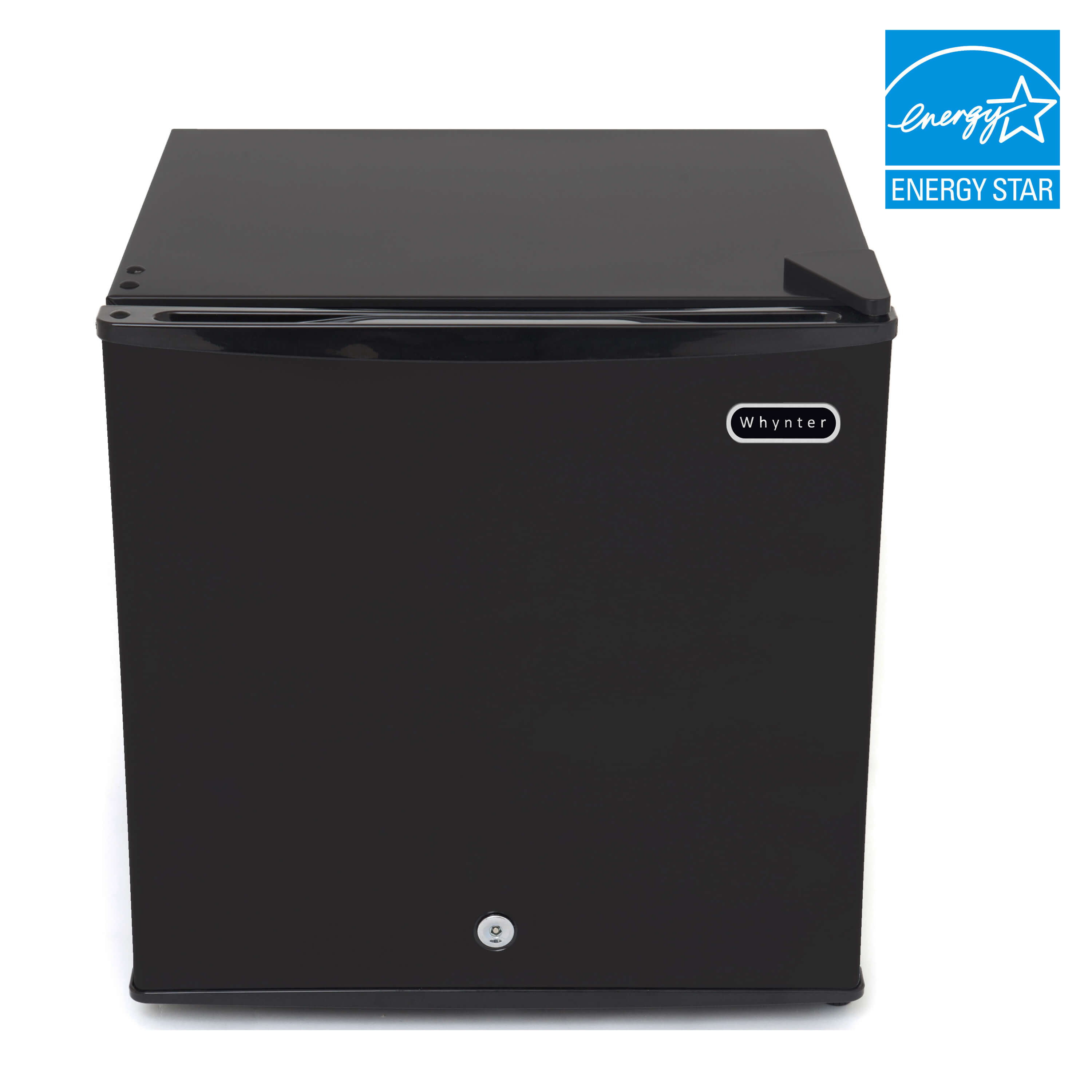 Whynter - Energy Star 1.1 cu. ft. Upright Freezer with Lock - Stainless Steel | CUF-110B Whynter - Energy Star 1.1 cu. ft. Upright Freezer with Lock - Stainless Steel | CUF-110B