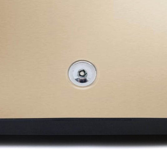 Whynter - 2.1 cu.ft Energy Star Upright Freezer with Lock in Rose Gold | CUF-210SSG Whynter - 2.1 cu.ft Energy Star Upright Freezer with Lock in Rose Gold | CUF-210SSG