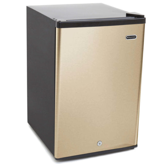 Whynter - 2.1 cu.ft Energy Star Upright Freezer with Lock in Rose Gold | CUF-210SSG Whynter - 2.1 cu.ft Energy Star Upright Freezer with Lock in Rose Gold | CUF-210SSG