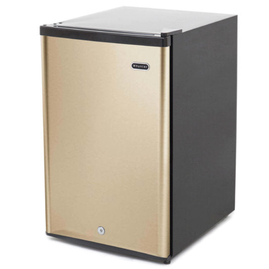 Whynter - 2.1 cu.ft Energy Star Upright Freezer with Lock in Rose Gold | CUF-210SSG Whynter - 2.1 cu.ft Energy Star Upright Freezer with Lock in Rose Gold | CUF-210SSG