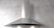 Elica - FOGLIA - Techne - 30" W x 20" D x 10" H, Stainless & Black Glass - Wall Mount Hoods | EFG630S1