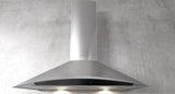 Elica - FOGLIA - Techne - 36" W x 20" D x 10" H, Stainless & Black Glass - Wall Mount Hoods | EFG636S1 Elica - FOGLIA - Techne - 36" W x 20" D x 10" H, Stainless & Black Glass - Wall Mount Hoods | EFG636S1