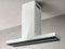 Elica - HAIKU ISLAND - Iconic - 47 1/8" W x 12 7/8" D x 3 1/8" H, White Krion - Island Hoods | EHI648WH