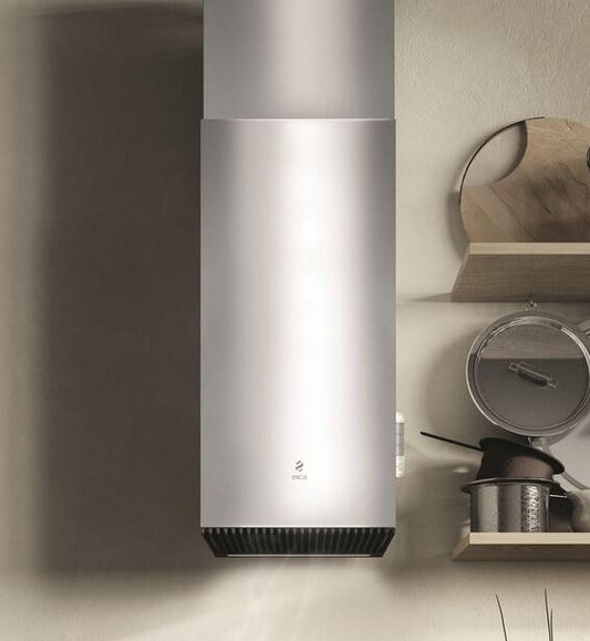 Elica - HAIKU - Iconic - 12 1/2" W x 12.5" - 15" D, Stainless - Wall Mount Hoods | EHK613SS