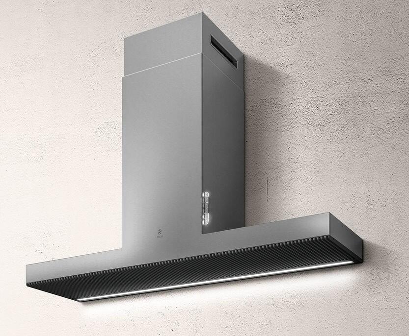 Elica - HAIKU - Iconic - 47 1/8" W x 12.5" - 15" D x 3 1/8" H, Stainless - Wall Mount Hoods | EHK648SS Elica - HAIKU - Iconic - 47 1/8" W x 12.5" - 15" D x 3 1/8" H, Stainless - Wall Mount Hoods | EHK648SS