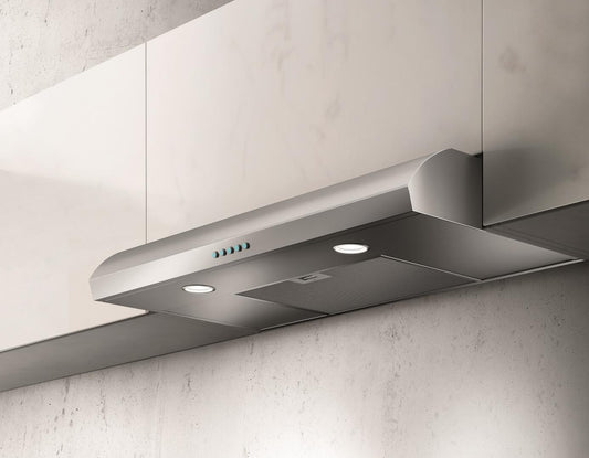 Elica - NEMI Stainless - Comfort - 30" W x 18 3/4" D x 5" H, Stainless - UNDERCABINET HOODS | ENM230S1