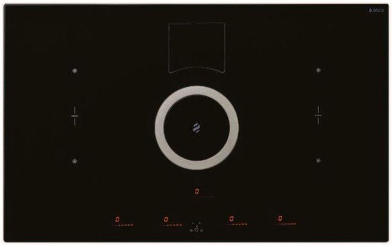 Elica - NIKOLA TESLA SWITCH - - 36" W x 20 1/4" D x 8 1/4" H, Black Glass - Air Cooking Cooktops | ENS436BL Elica - NIKOLA TESLA SWITCH - - 36" W x 20 1/4" D x 8 1/4" H, Black Glass - Air Cooking Cooktops | ENS436BL