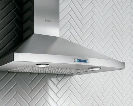 Elica - PILATO - Techne - 30" W x 21 1/2" D x 10 1/4" H, Stainless - Wall Mount Hoods | EPL630S2