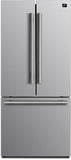 FORNO - No Frost Refridgerator 31" French Door 17.5cf.  VCM Stainless Steel with Ice Maker FORNO - No Frost Refridgerator 31" French Door 17.5cf.  VCM Stainless Steel with Ice Maker