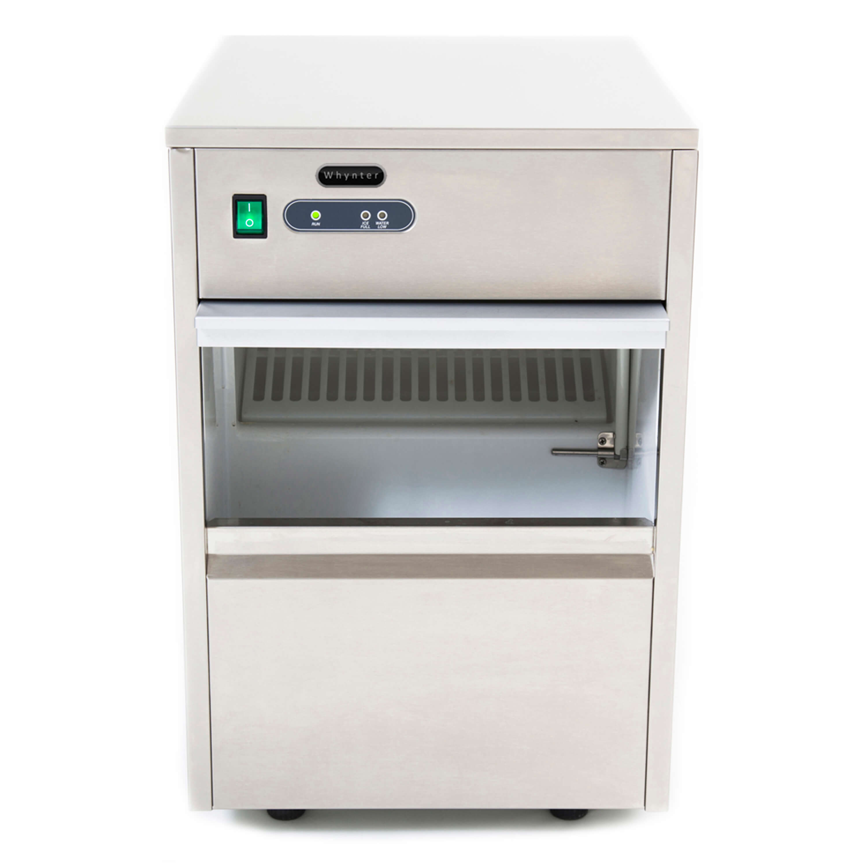 Whynter - Commercial Freestanding Ice Maker - 44lb capacity | FIM-450HS Whynter - Commercial Freestanding Ice Maker - 44lb capacity | FIM-450HS